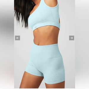 Alo Seamless Cable Knit Hot Short